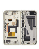 Pantalla OLED premium Google Pixel 10 Pro Fold color jade con marco, lista para instalación.