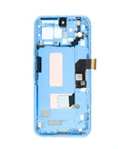 Pantalla OLED con marco y sensor de huellas para Google Pixel 8A en Quetzaltenango.