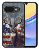 Protege tu Google Pixel 9A con estilo patriótico con este case de placa de aluminio impresa con la bandera de USA en Xela Quetzaltenango.