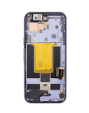 Pantalla OLED Google Pixel 9A (IRIS) con marco y sensor de huellas integrado, premium, para reparación de móviles.