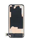 Pantalla LCD incell de reemplazo para Google Pixel 9 Pro con marco, vista frontal y trasera.