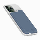 Case de carga slim de 5500mAh para iPhone 12 Pro Max en color azul en Xela, perfecto para mantener tu dispositivo cargado durante todo el día.