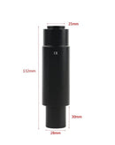 Lente C Mount ajustable de gran zoom para microscopios en Quetzaltenango.