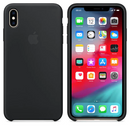 Estuche de Silicon  para iPhone XS Max Negro