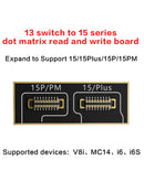 Placa i2C de lectura y escritura de matriz de puntos en Quetzaltenango, ideal para componentes PCB y disponible en BajoPPLCD.