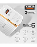 Encuentra el cargador de pared LDNIO A1302Q USB-A de 18W en Xela Quetzaltenango al mejor precio.