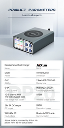 Encuentra el cargador rápido de escritorio AiXun DP20 240W PD QC en Xela Quetzaltenango.