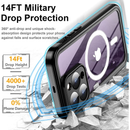 Protector híbrido impermeable para iPhone 15 Pro Max con tecnología Magsafe disponible en Xela.