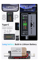Tester de inserción de cola digital Type-C a Lightning Mechanic T-824 de alta precisión en Quetzaltenango.