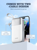 Bateria LDNIO PQ30 con lanyard (30000mAh / 22.5W)