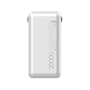 Batería LDNIO PQ24 de 20000mAh y 22.5W en color blanco disponible en Quetzaltenango.