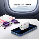 Encuentra el adaptador de pared Esoulk USB C+A PD/QC (20W) en Xela Quetzaltenango para cargar tus dispositivos de forma rápida y eficiente.