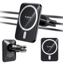 Encuentra el cargador inalámbrico magnético para auto de 15W en color negro en Quetzaltenango.