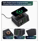Fuente de poder QianLi Mega-Idea PQW110 110W de carga rápida con display digital y carga inalámbrica en Quetzaltenango.