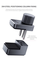 Soporte universal de metal QianLi iClamp Plus ajustable, ideal para reparaciones en Quetzaltenango.