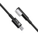 Cable de carga tipo C conector en forma L de 1 metro ideal para reparaciones en Quetzaltenango.