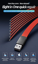 Encuentra en Xela Quetzaltenango el set de cable de poder y placa de batería QianLi mAi para reparaciones de celulares.