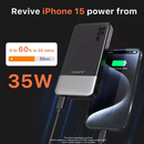 Encuentra el powerbank de carga rápida Juovi (Negro) en Quetzaltenango con 35W y 10.000mAh.