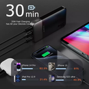 Encuentra el powerbank de carga rápida Juovi (Negro) en Quetzaltenango con 35W y 10.000mAh.