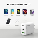 Encuentra el cargador rapido de pared Esoulk EA18 Dual USB-C + USB-A en Quetzaltenango.
