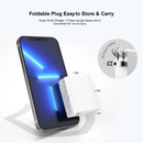 Cargador de pared USB C PD fast Esoulk (30W) (BLANCO)