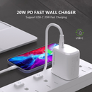 El adaptador de pared USB C Esoulk de 20W es compatible con una amplia gama de dispositivos y está disponible en color blanco en Xela Quetzaltenango.