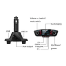 Transmisor FM Bluetooth para auto con cargador USB y manos libres en Quetzaltenango.