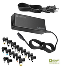 Encuentra el cargador universal de laptop PowerPeak de 90W con 16 conectores en Quetzaltenango, Xela.