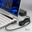 Encuentra el cargador universal de laptop PowerPeak de 90W con 16 conectores en Quetzaltenango, Xela.