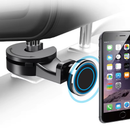 Soporte universal con rotacion 360 magnetico para tablet y telefono para reposacabezas trasero