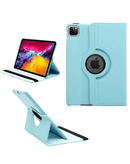 Protege tu iPad Air 11 con un case giratorio 360 grados en color azul claro, disponible en Xela Quetzaltenango.