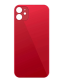 Tapa trasera roja con orificio ampliado para cámara de iPhone 11 en Quetzaltenango.