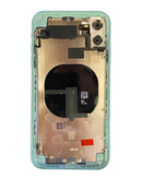 Tapa trasera con componentes preinstalados para iPhone 11 color verde en Quetzaltenango, Xela.