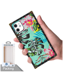Funda de lujo acrílica espejo brillante, anticrayones para iPhone 12/12 Pro, diseño G98.