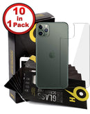 Compra una pack de 10 tapas traseras de vidrio templado para iPhone 11 Pro Max en Quetzaltenango.