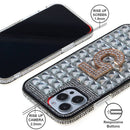 Encuentra la elegante Funda Crystal Stones con cinco adornos para iPhone 7G / 8G / SE 2020 en Xela Quetzaltenango.