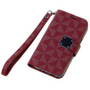 Encuentra la exclusiva Funda billetera triangle geometric design para iPhone 13 Pro (RED) en Xela, Quetzaltenango.