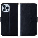 Protege tu iPhone 8/7 con estilo con esta funda de cuero negro con billetera y ranura para tarjetas en Quetzaltenango.