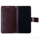 Protege tu iPhone 13 Pro Max con estilo en Quetzaltenango con esta funda de cuero color café con ranura para tarjetas.