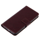 Protege tu iPhone 13 Mini con estilo con esta funda de cuero con portatarjetas en color café en Xela Quetzaltenango.