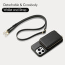 Bolso cruzado con cierre para iPhone 14 Pro Max en color negro en Quetzaltenango.