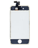 Reparación de pantalla de iPhone 4 GSM en Quetzaltenango con pantalla premium de color blanco.