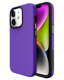 Funda morada de doble capa para iPhone 7/8, absorción de choques, protección robusta SlowBack.