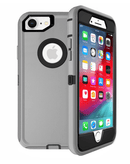 Protege tu iPhone 7/8 con este resistente case en Dark Gray y Negro en Quetzaltenango.
