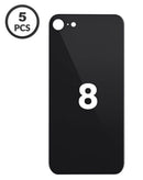 Tapa trasera para iPhone 8 en color Space Gray con agujero de cámara más grande disponible en Xela Quetzaltenango.