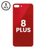 Tapa trasera de color rojo para iPhone 8 Plus sin logo y con agujero de cámara más grande en Quetzaltenango.