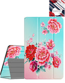 Funda ROSE estilo cuaderno antiguo para iPad Pro 11, Air 4/5/6/7, iPad 10/11, con diseño vintage y protección.