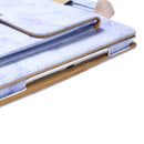 Protege tu iPad 5 (2017) / iPad 6 (2018) / Air 1 / Air 2 / Pro 9.7 con la elegante Funda Smart Work Bag Style MARBLE BLUE en Quetzaltenango.