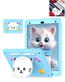 Protege tu iPad 10.2 con esta funda antichoque y soporte en color azul claro en Quetzaltenango.
