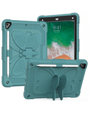 Protege tu iPad 5, iPad 6, Air 1, Air 2 o Pro 9.7 con estilo con este estuche protector mariposa DARK BLUE en Xela Quetzaltenango.